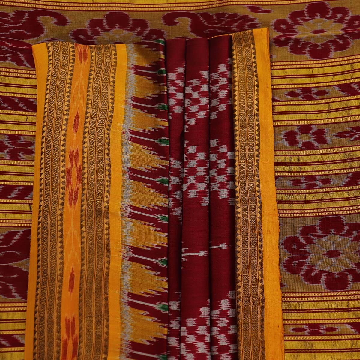 "Handloom Saree", "Khandua Silk", "Ikat Saree", "Odisha Handloom", "Ethnic Wear", "Indian Saree", "Wedding Saree", "Party Wear Saree", "Budget-Friendly", "Affordable Fashion", "Silk Mark Certified", "Genuine Handwoven" , "Priyadarshini Handloom".