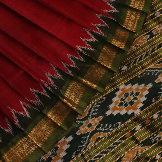 Handloom Khandua Silk Ikat Saree Handloom Saree_Khandua Silk Priyadarshini Handloom 