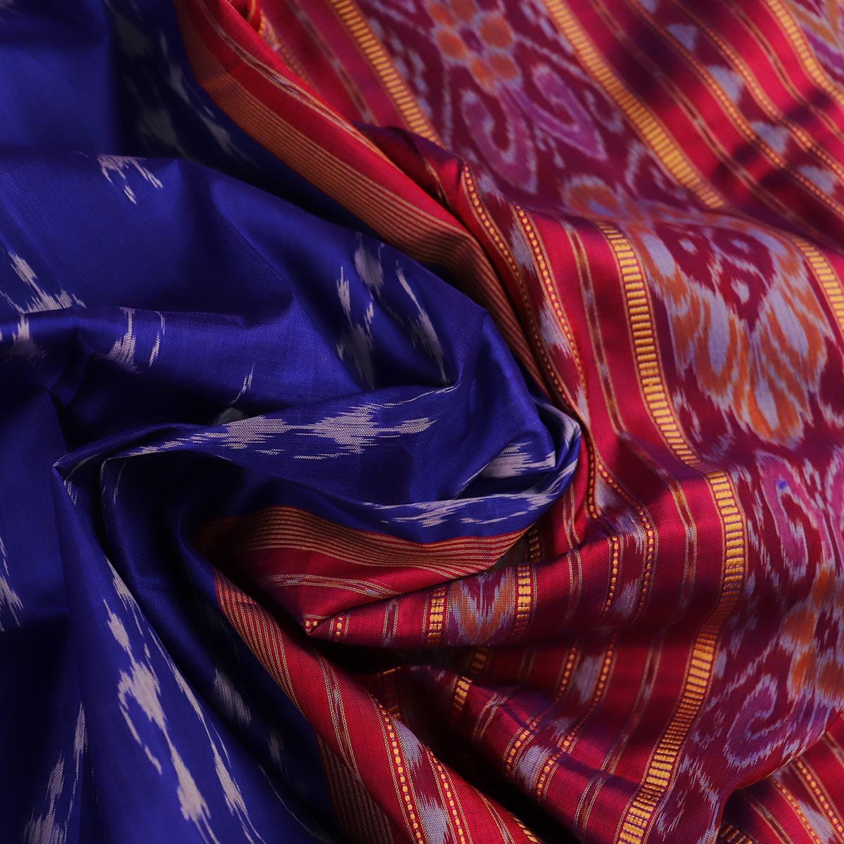 Handloom Khandua Silk Ikat Saree Handloom Saree_Khandua Silk Priyadarshini Handloom 