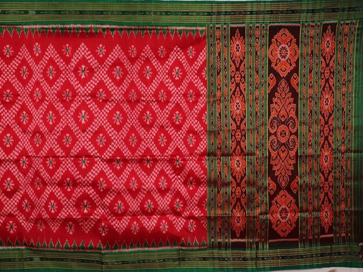 Handloom Khandua Silk Ikat Saree Handloom Saree_Khandua Silk Priyadarshini Handloom 