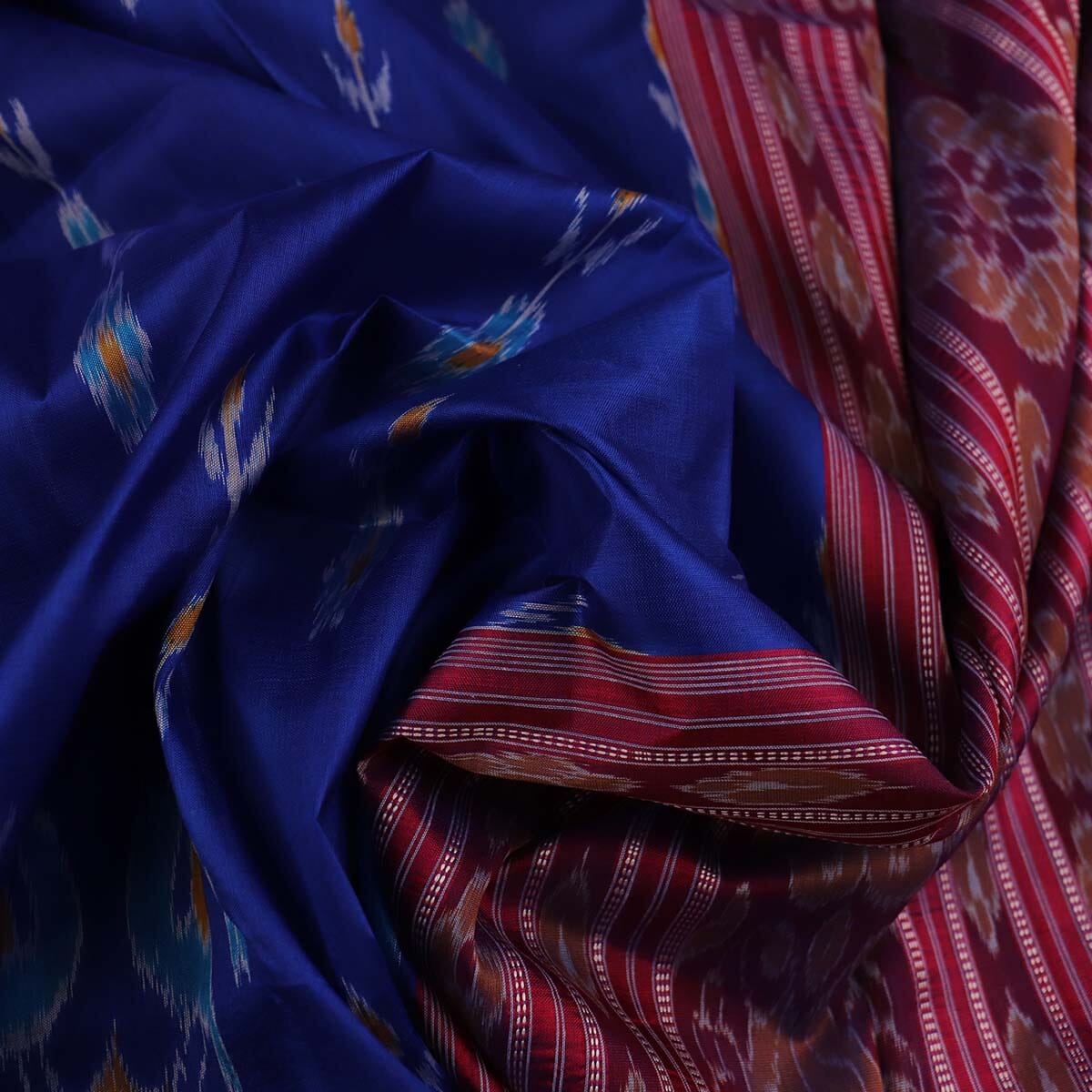 Handloom Khandua Silk Ikat Saree Handloom Saree_Khandua Silk Priyadarshini Handloom 