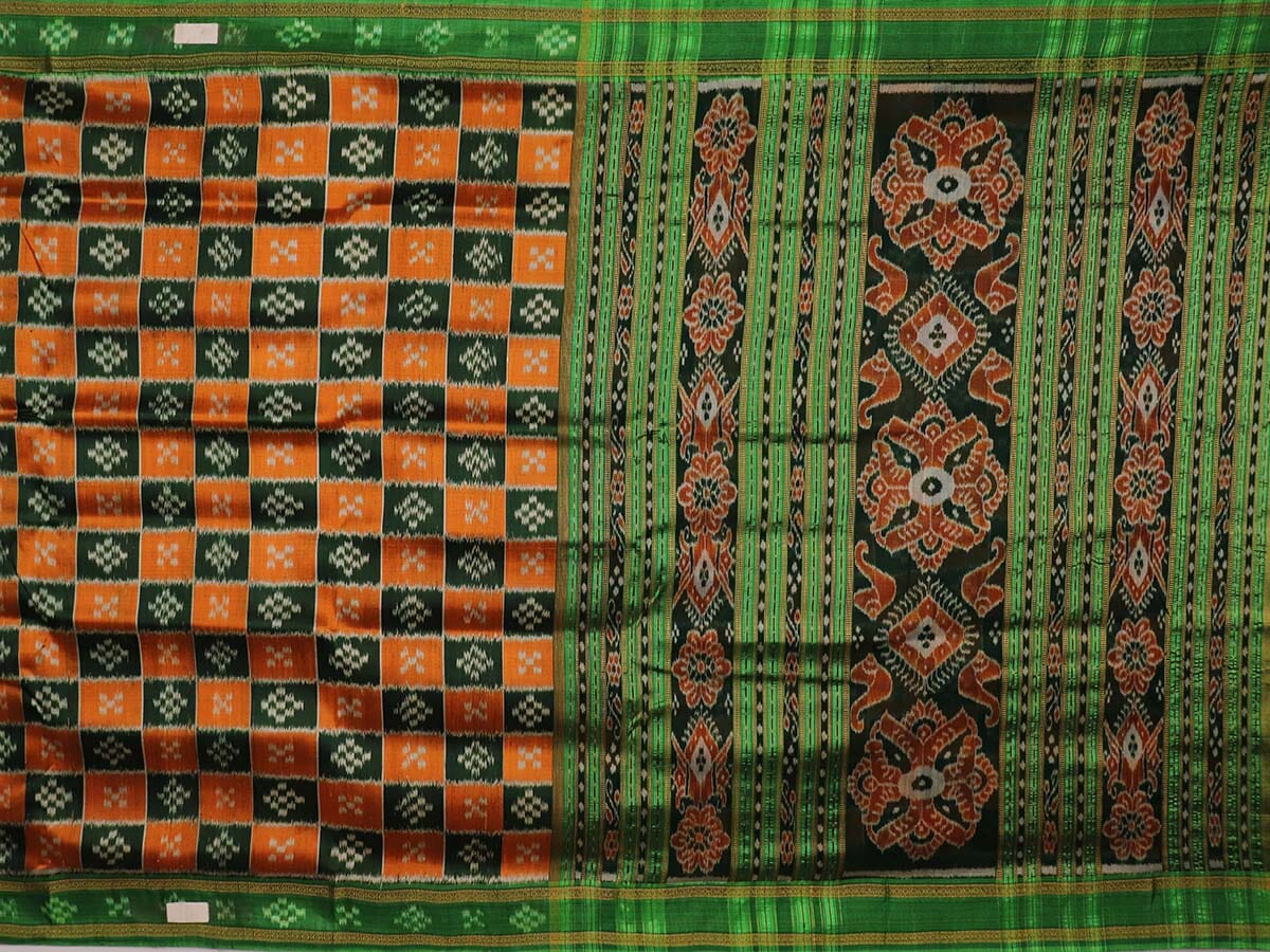 Handloom Khandua Silk Ikat Saree Handloom Saree_Khandua Silk Priyadarshini Handloom 