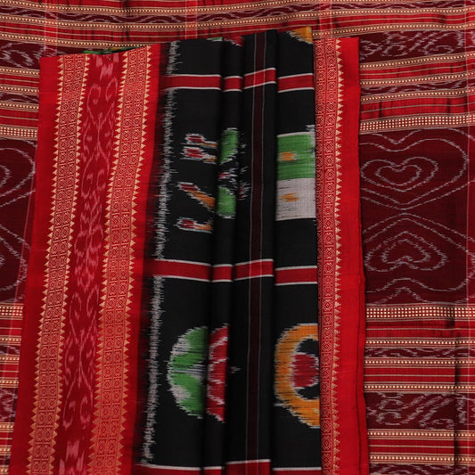 Handloom Khandua Silk Ikat Saree Handloom Saree_Khandua Silk Priyadarshini Handloom 