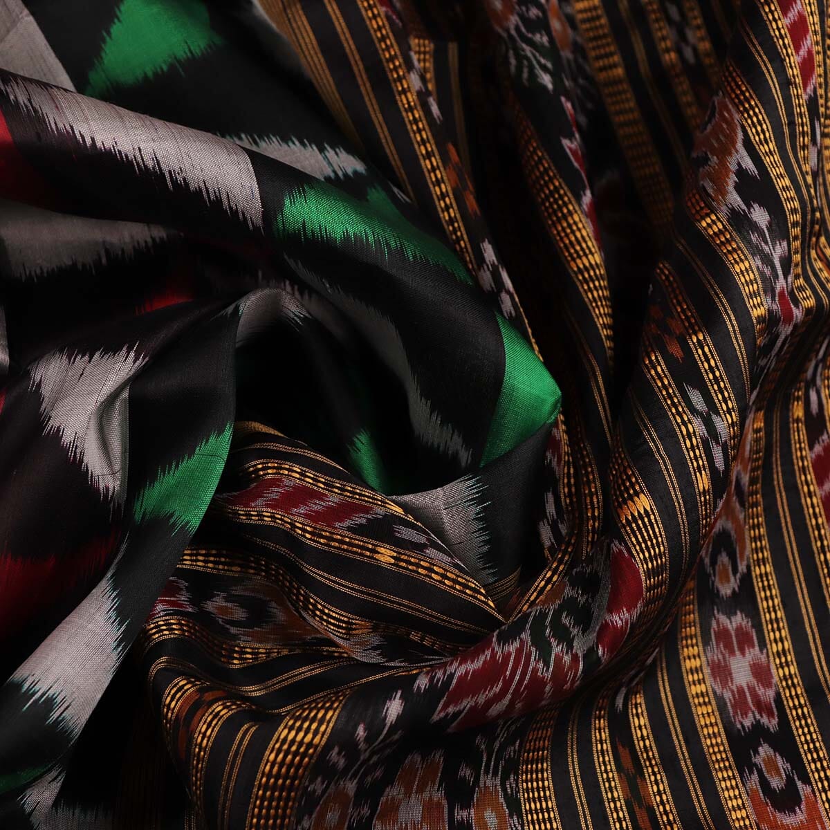 Handloom Khandua Silk Ikat Saree Handloom Saree_Khandua Silk Priyadarshini Handloom 