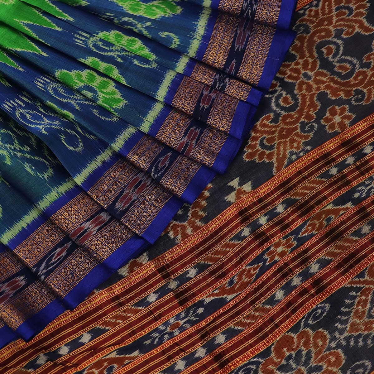 Handloom Khandua Silk Ikat Saree Handloom Saree_Khandua Silk Priyadarshini Handloom 