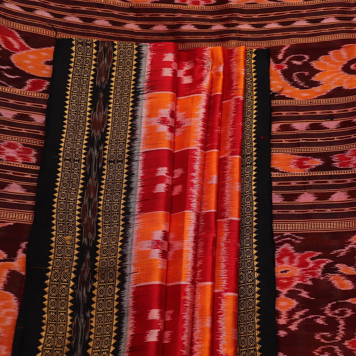 Handloom Khandua Silk Ikat Saree Handloom Saree_Khandua Silk Priyadarshini Handloom 