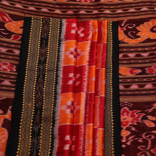 Handloom Khandua Silk Ikat Saree Handloom Saree_Khandua Silk Priyadarshini Handloom 