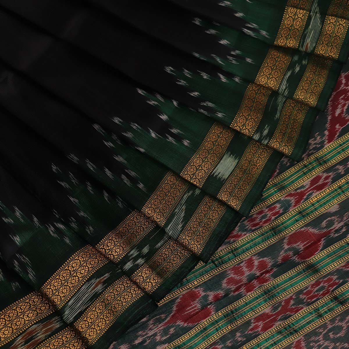 Handloom Khandua Silk Ikat Saree Handloom Saree_Khandua Silk Priyadarshini Handloom 