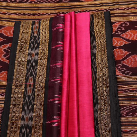 Handloom Khandua Silk Ikat Saree Handloom Saree_Khandua Silk Priyadarshini Handloom 