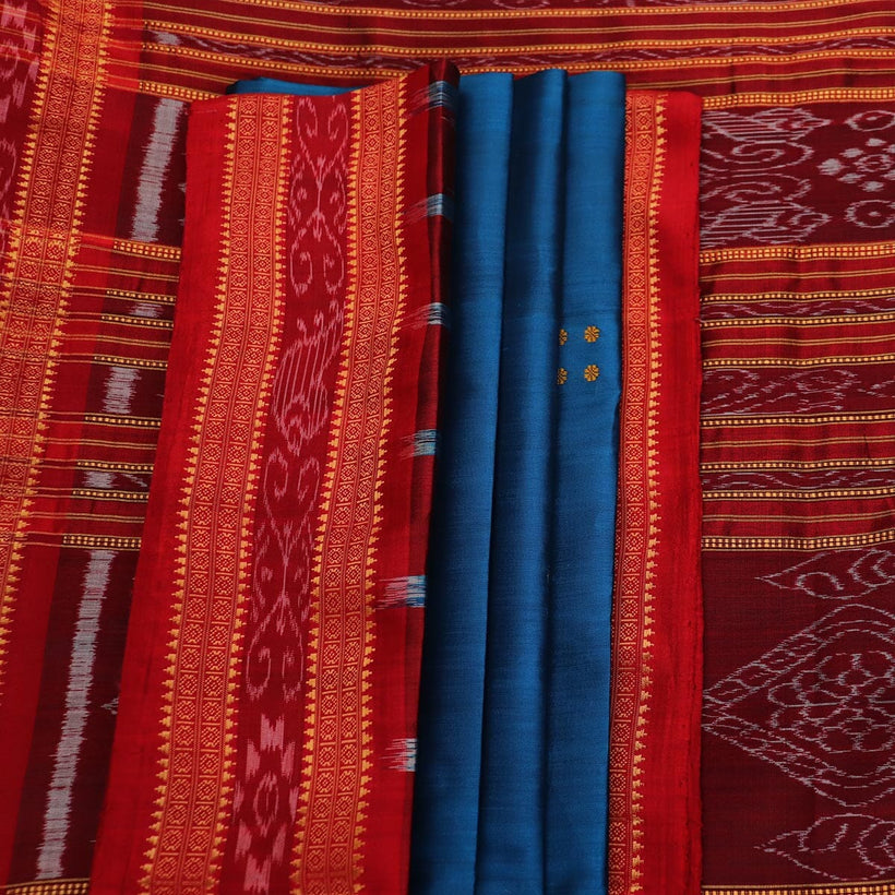 Khandua weave detail