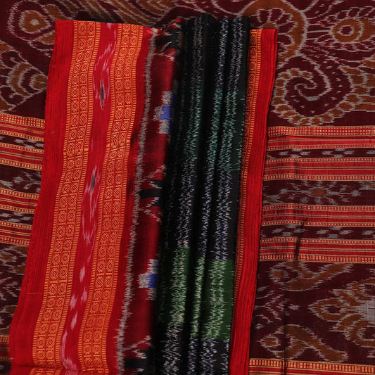 Handloom Khandua Silk Ikat Saree Handloom Saree_Khandua Silk Priyadarshini Handloom 