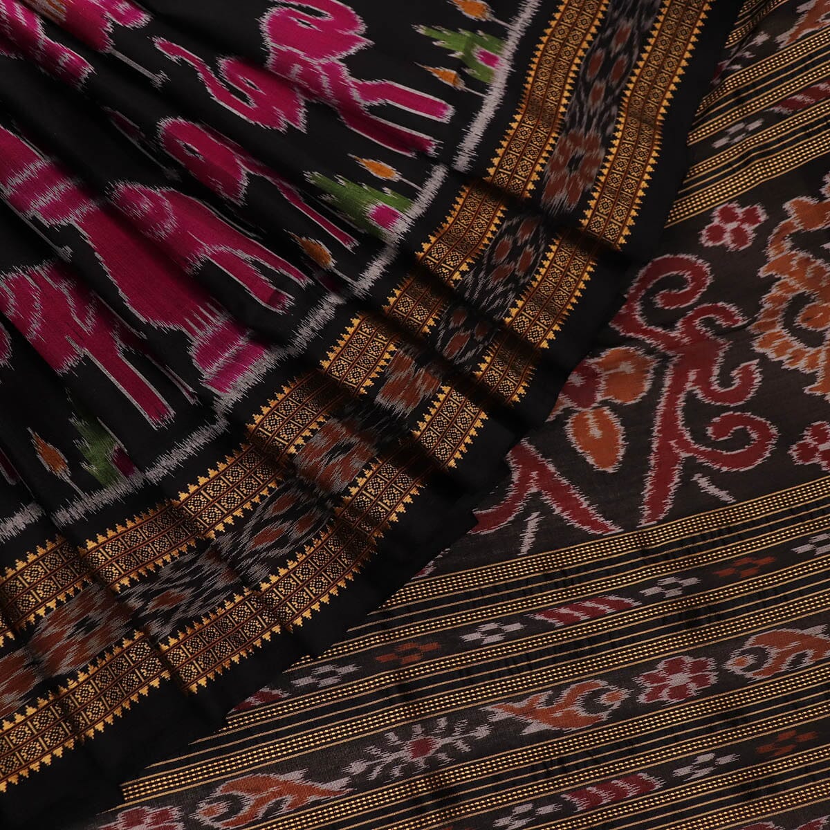 Handloom Khandua Silk Ikat Saree Handloom Saree_Khandua Silk Priyadarshini Handloom 