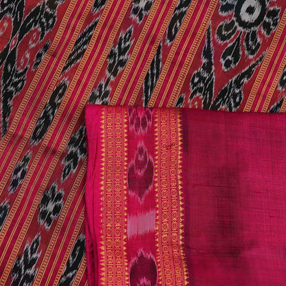 Handloom Khandua Silk Ikat Saree Handloom Saree_Khandua Silk Priyadarshini Handloom 
