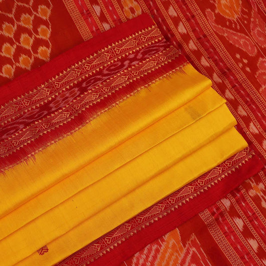 Handloom Khandua Silk Ikat Saree Handloom Saree_Khandua Silk Priyadarshini Handloom 