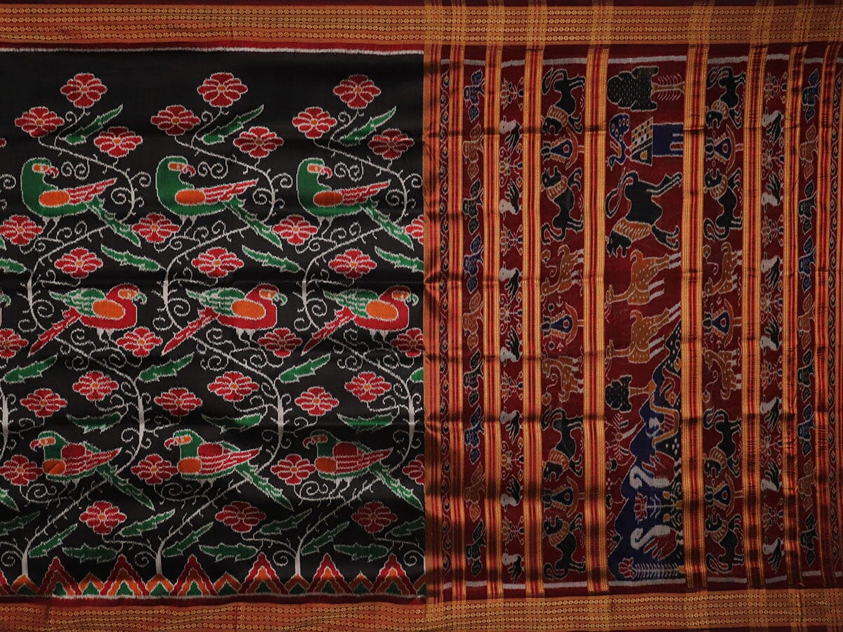 Handloom Khandua Silk Ikat Saree Handloom Saree_Khandua Silk Priyadarshini Handloom 
