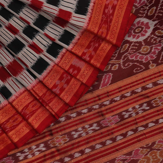Handloom Khandua Silk Ikat Saree
