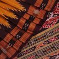 ହ୍ୟାଣ୍ଡଲୁମ୍ ଖଣ୍ଡୁଆ ସିଲ୍କ ଇକାଟ ସାରୀ |