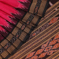 ହ୍ୟାଣ୍ଡଲୁମ୍ ଖଣ୍ଡୁଆ ସିଲ୍କ ଇକାଟ ସାରୀ |