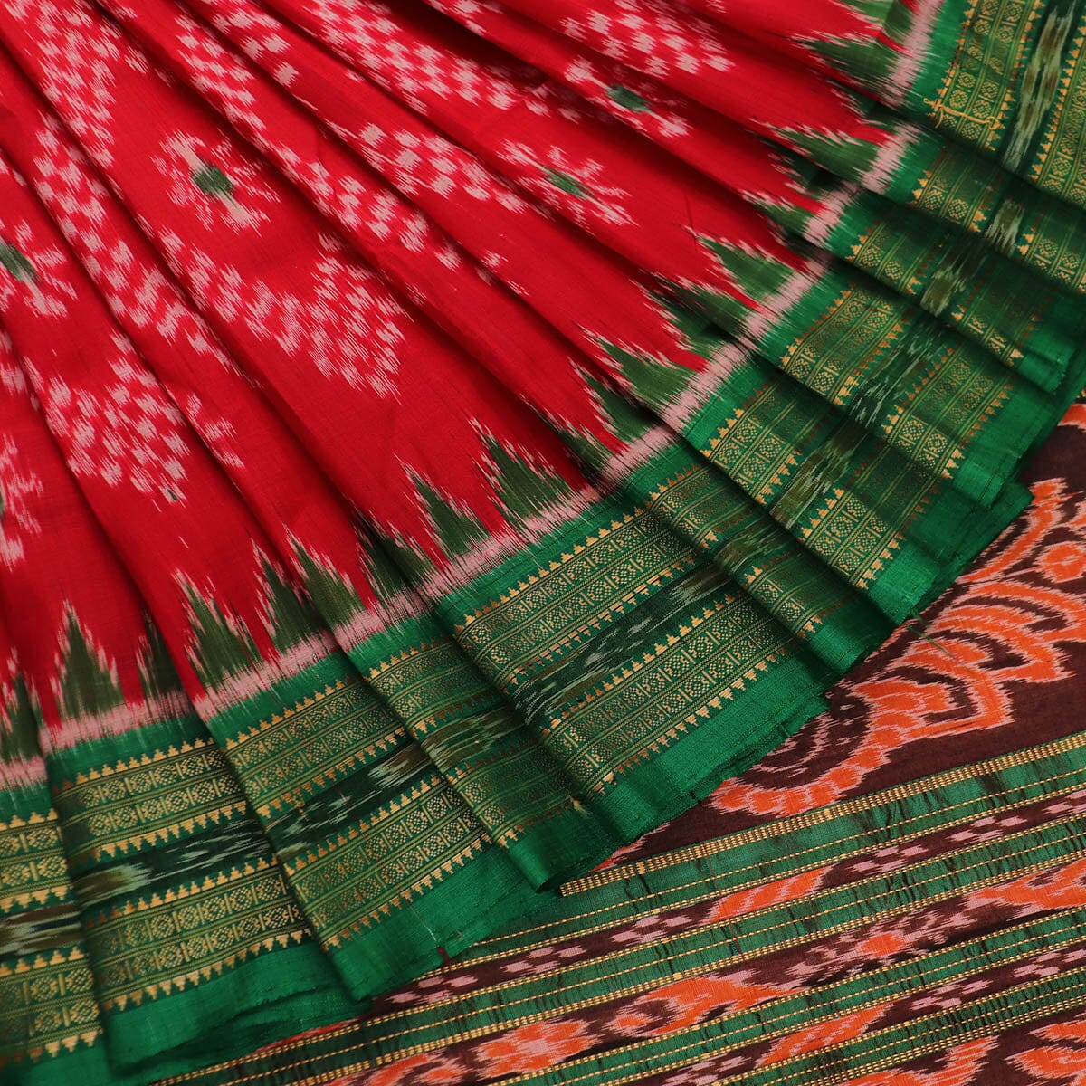 Handloom Khandua Silk Ikat Saree Handloom Saree_Khandua Silk Priyadarshini Handloom 