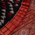 ହ୍ୟାଣ୍ଡଲୁମ୍ ଖଣ୍ଡୁଆ ସିଲ୍କ ଇକାଟ ସାରୀ |