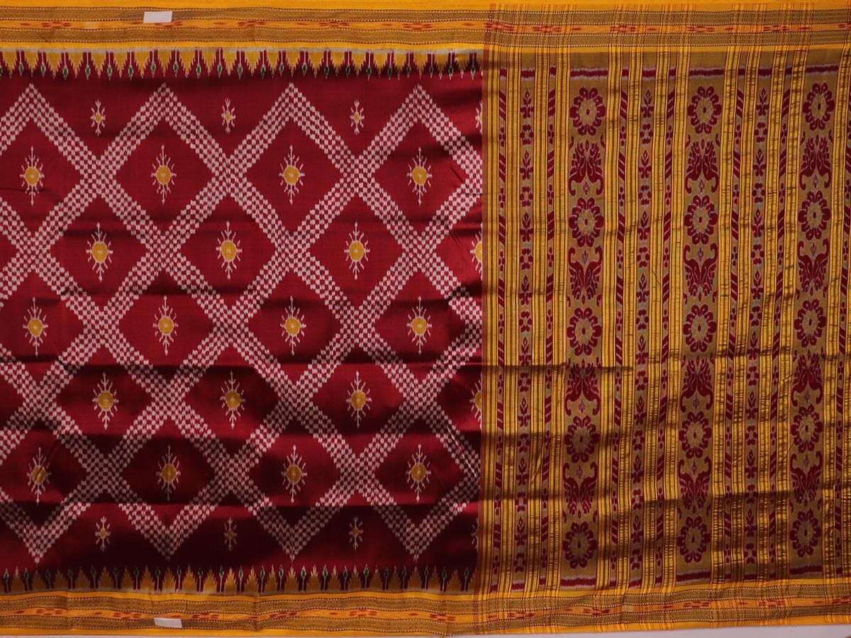 Handloom Khandua Silk Ikat Saree Handloom Saree_Khandua Silk Priyadarshini Handloom 