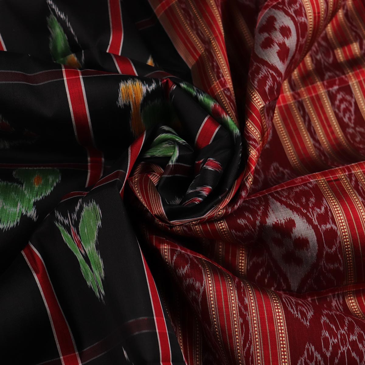 Handloom Khandua Silk Ikat Saree Handloom Saree_Khandua Silk Priyadarshini Handloom 