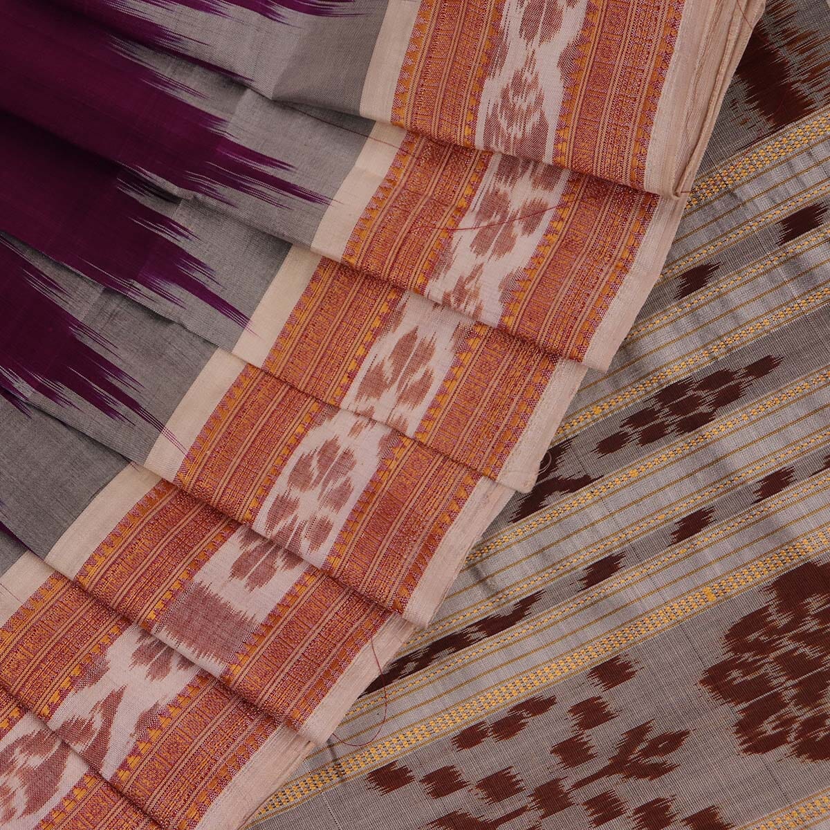 Handloom Khandua Silk Ikat Saree Handloom Saree_Khandua Silk Priyadarshini Handloom 