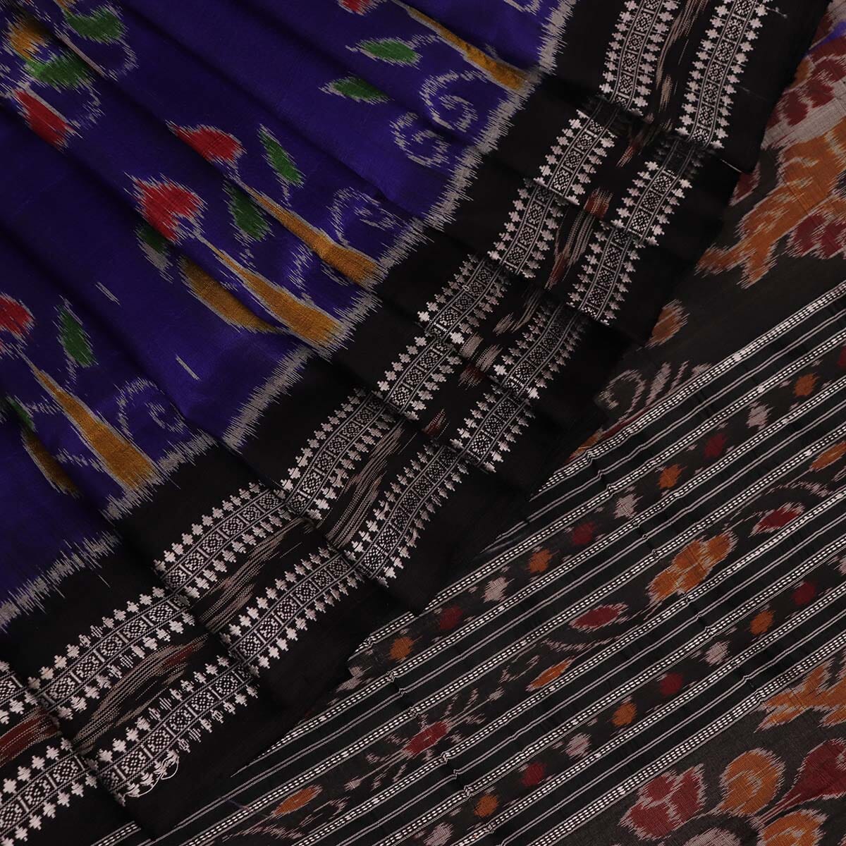Handloom Khandua Silk Ikat Saree Handloom Saree_Khandua Silk Priyadarshini Handloom 