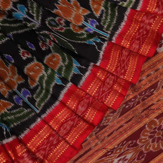Handloom Khandua Silk Ikat Saree Handloom Saree_Khandua Silk Priyadarshini Handloom 
