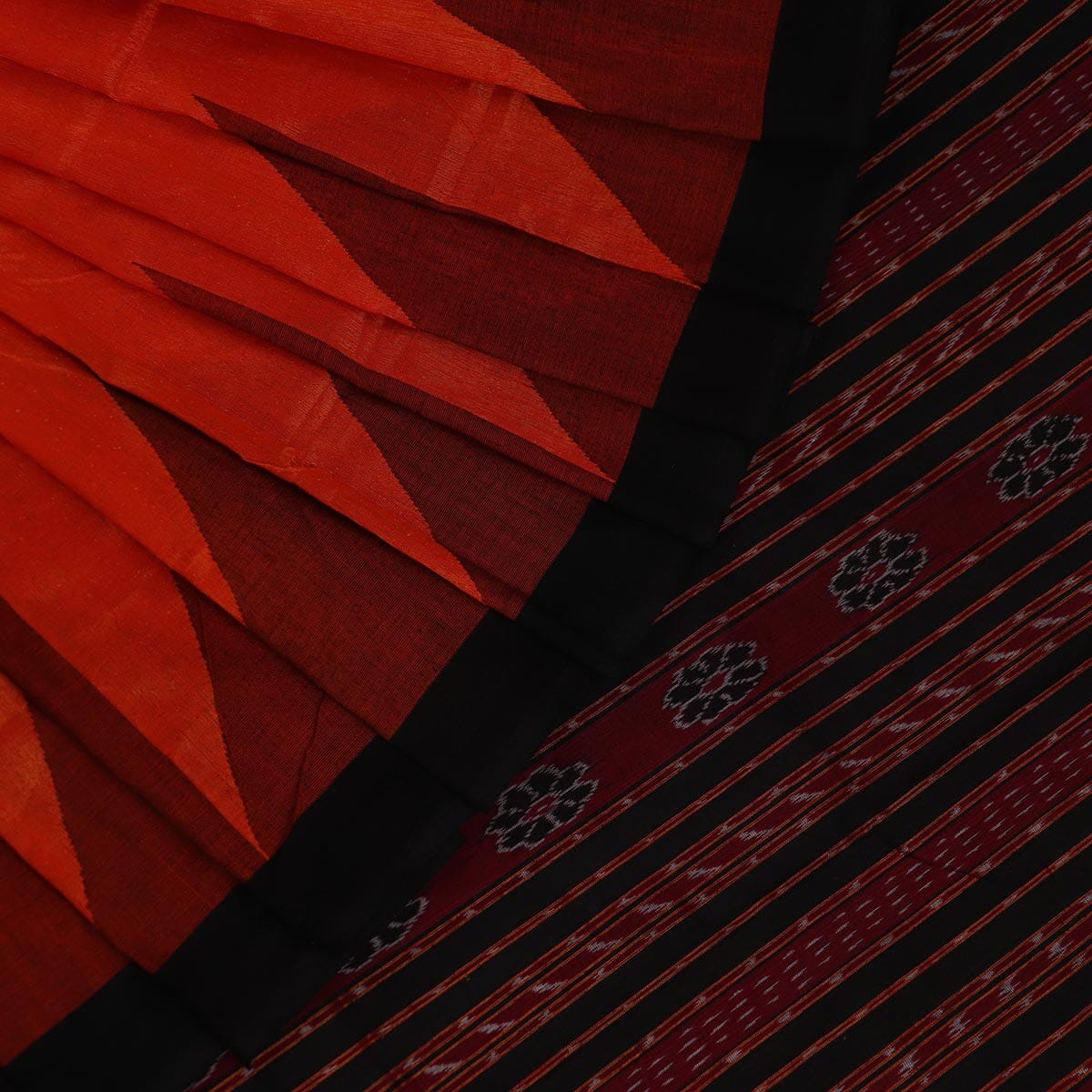 Handloom Khandua Silk Ikat Saree Handloom Saree_Khandua Silk Priyadarshini Handloom 