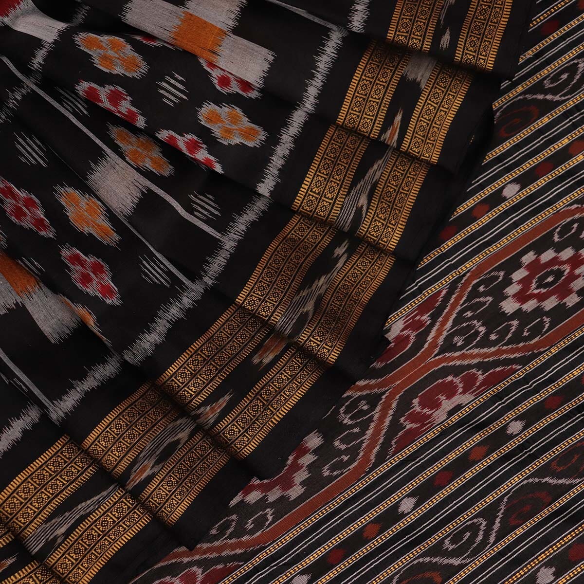 Handloom Khandua Silk Ikat Saree Handloom Saree_Khandua Silk Priyadarshini Handloom 