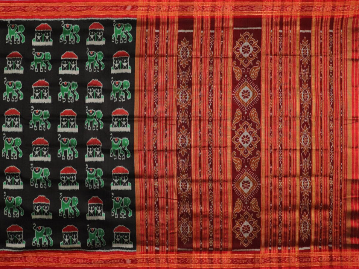 Handloom Khandua Silk Ikat Saree Handloom Saree_Khandua Silk Priyadarshini Handloom 
