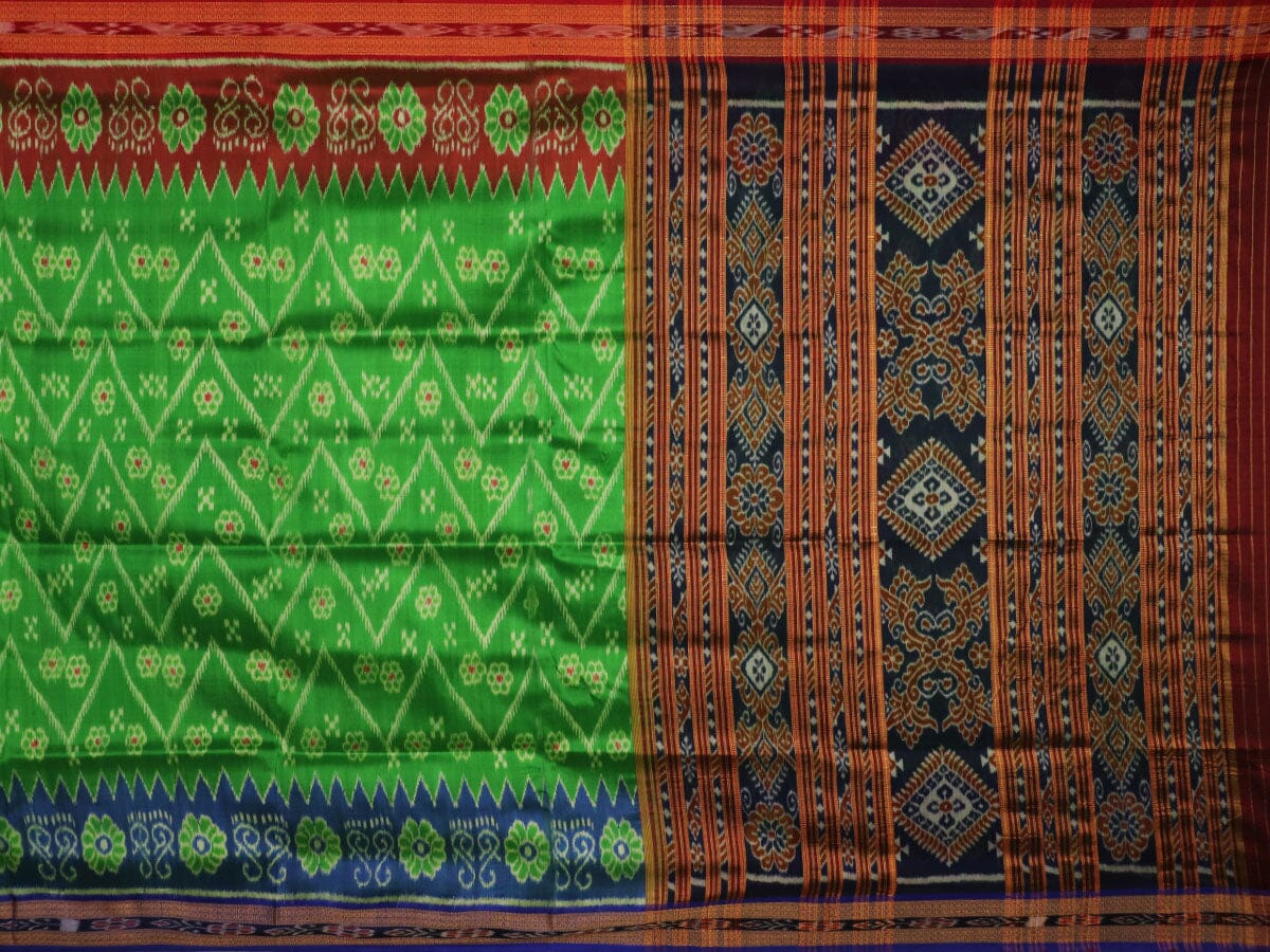 Handloom Khandua Silk Ikat Saree Handloom Saree_Khandua Silk Priyadarshini Handloom 