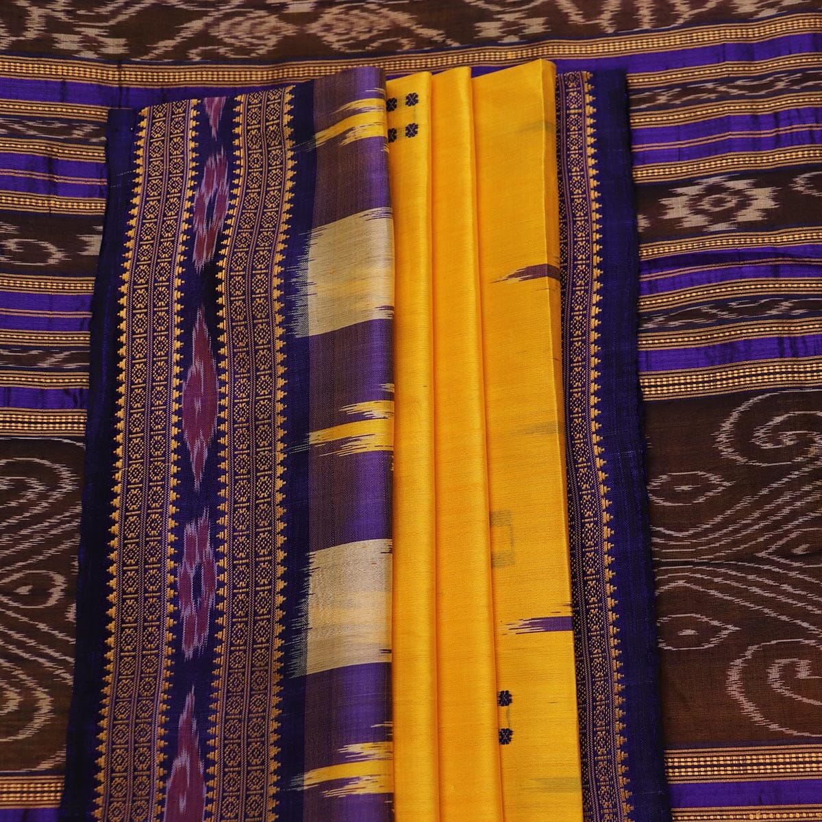 Handloom Khandua Silk Ikat Saree Handloom Saree_Khandua Silk Priyadarshini Handloom 