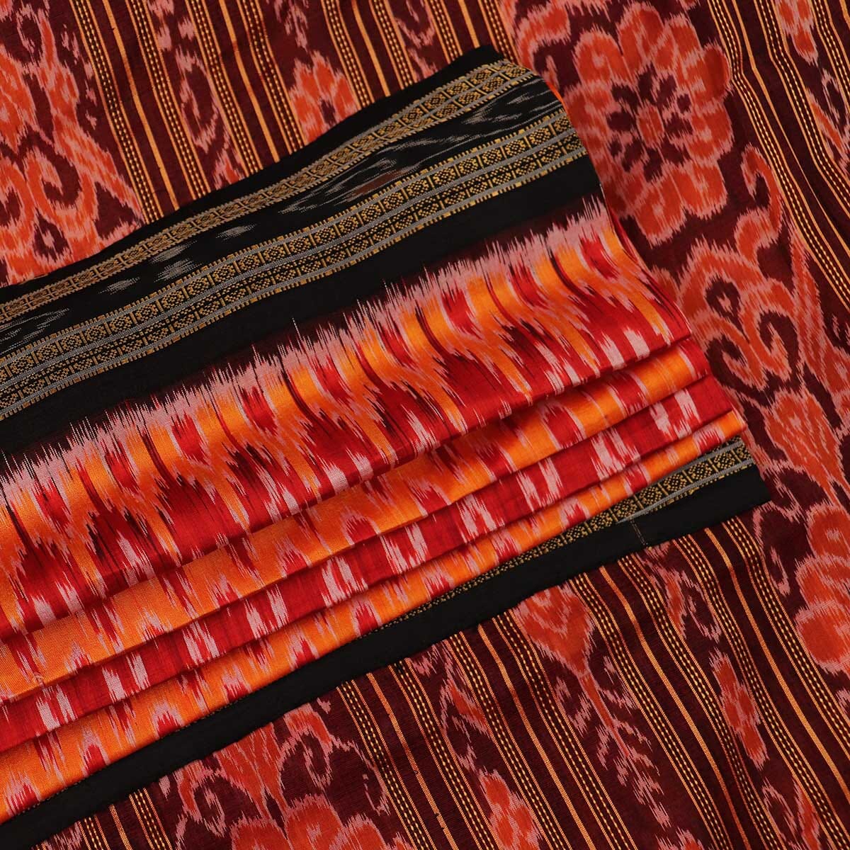 Handloom Khandua Silk Ikat Saree Handloom Saree_Khandua Silk Priyadarshini Handloom 