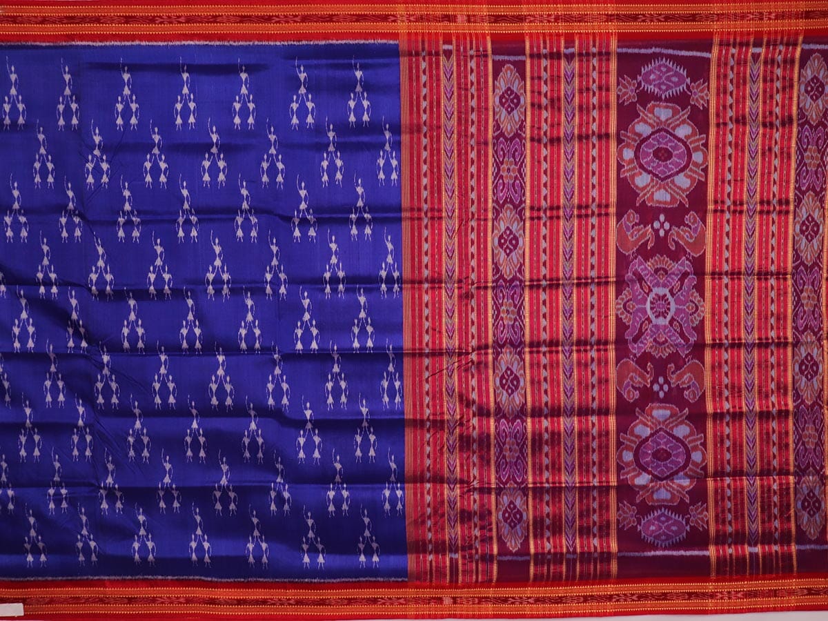 Handloom Khandua Silk Ikat Saree Handloom Saree_Khandua Silk Priyadarshini Handloom 