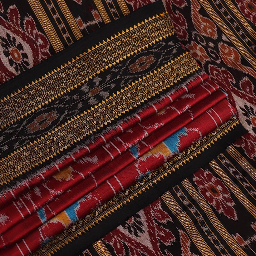Khandua weave detail