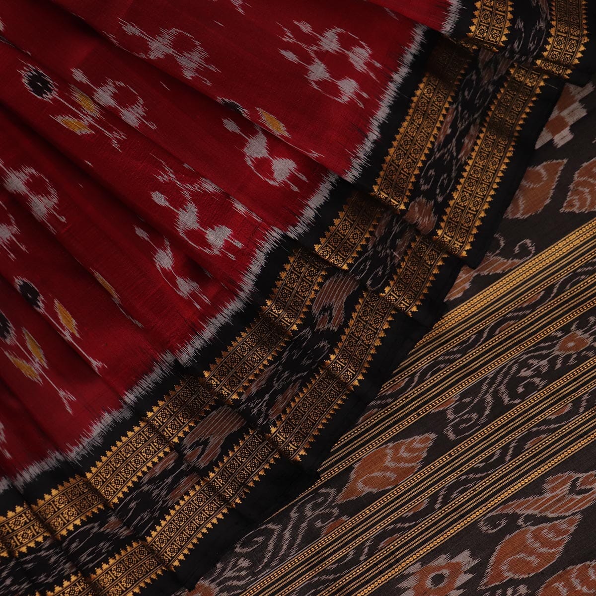 Handloom Khandua Silk Ikat Saree Handloom Saree_Khandua Silk Priyadarshini Handloom 
