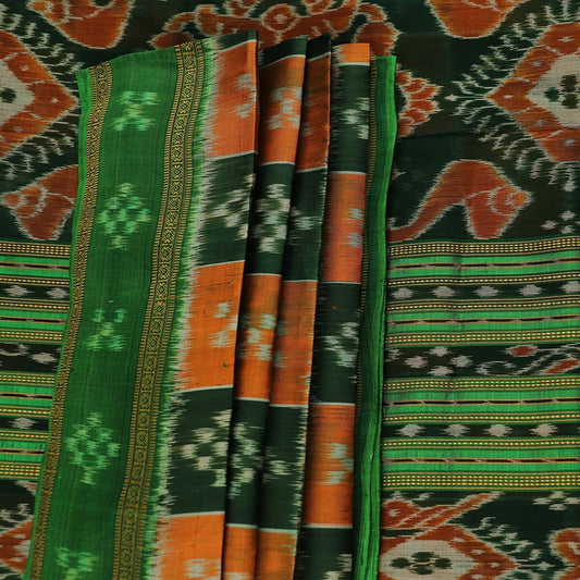 Handloom Khandua Silk Ikat Saree Handloom Saree_Khandua Silk Priyadarshini Handloom 