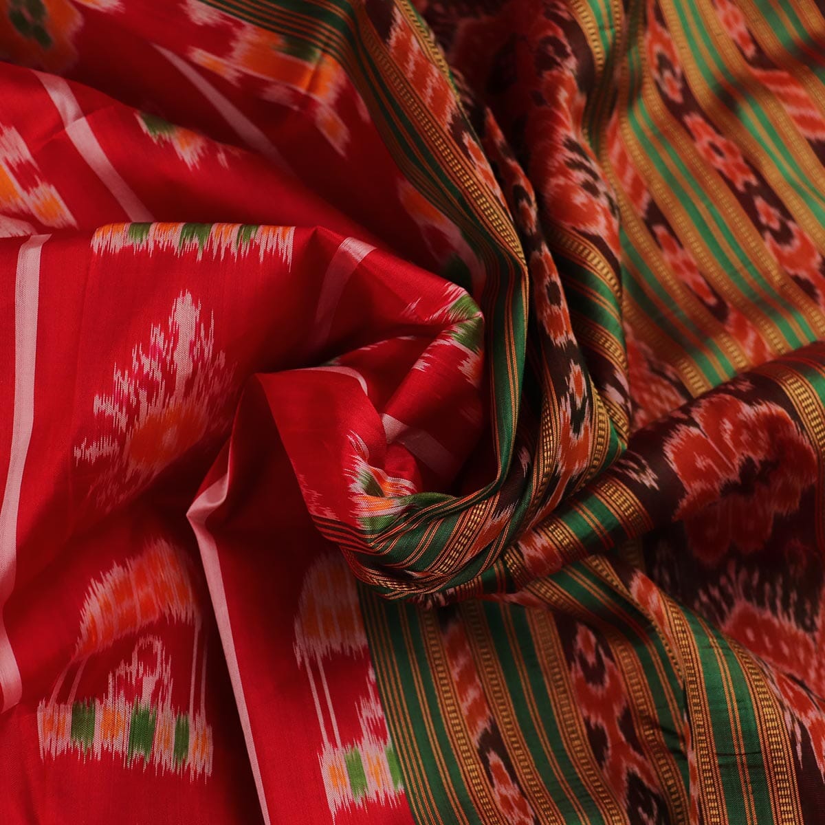 Handloom Khandua Silk Ikat Saree Handloom Saree_Khandua Silk Priyadarshini Handloom 