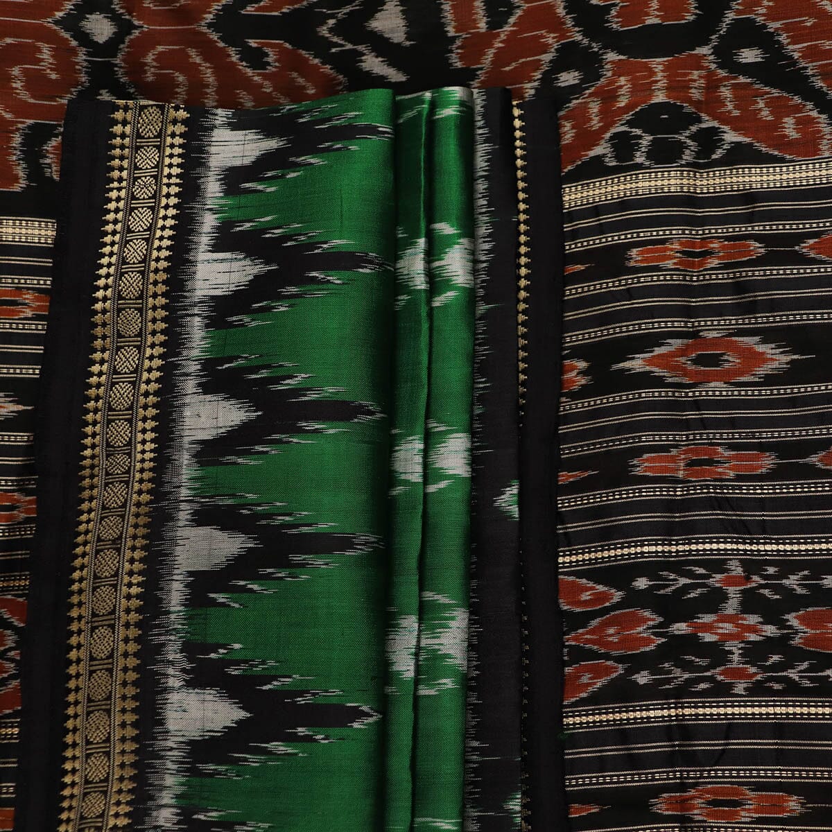Handloom Khandua Silk Ikat Saree Handloom Saree_Khandua Silk Priyadarshini Handloom 
