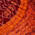 ହ୍ୟାଣ୍ଡଲୁମ୍ ଖଣ୍ଡୁଆ ସିଲ୍କ ଇକାଟ ସାରୀ |