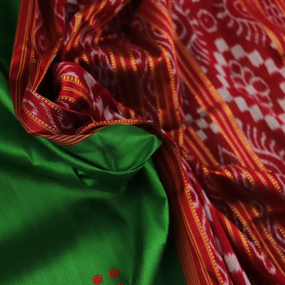 Handloom Khandua Silk Ikat Saree Handloom Saree_Khandua Silk Priyadarshini Handloom 