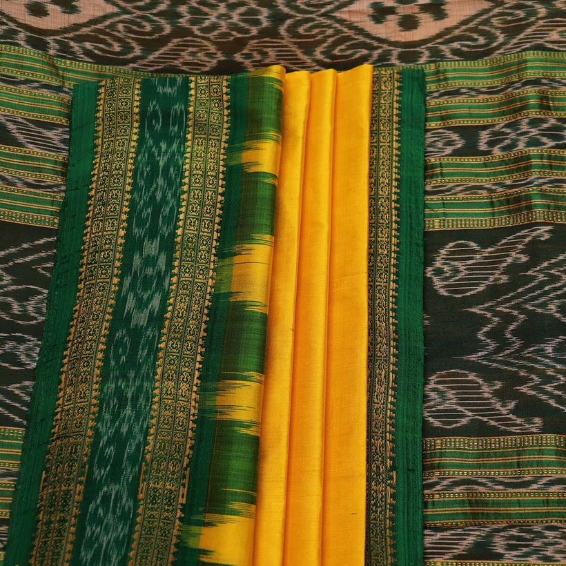 Khandua weave detail