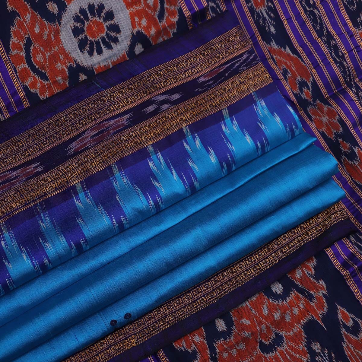 Handloom Khandua Silk Ikat Saree Handloom Saree_Khandua Silk Priyadarshini Handloom 