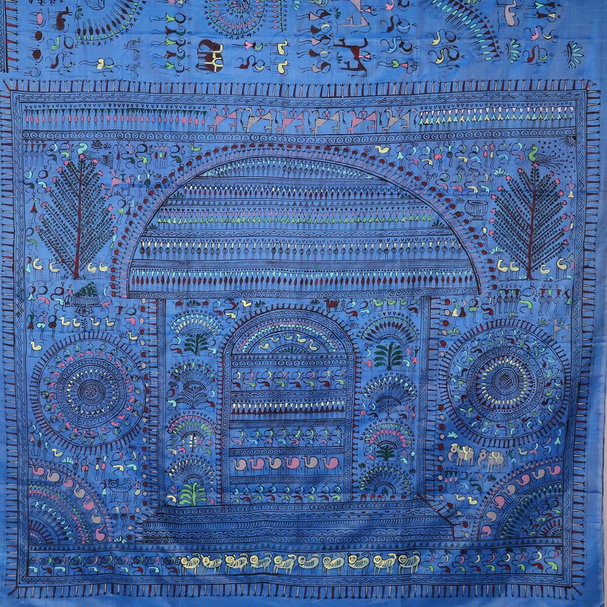 Handloom Patachitra Silk Saree Handloom Saree_Pattachitra silk Priyadarshini Handloom 