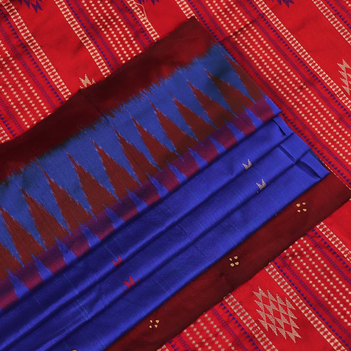 Handloom Patachitra Silk Saree Handloom Saree_Pattachitra silk Priyadarshini Handloom 