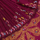 Priyadarshini Handloom - Pattachitra Silk Saree, Handloom Silk Saree, Hand-Painted Saree, Odisha Handloom, Indian Ethnic Wear, Women's Clothing.