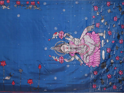 Handloom Patachitra Silk Saree Handloom Saree_Pattachitra silk Priyadarshini Handloom 