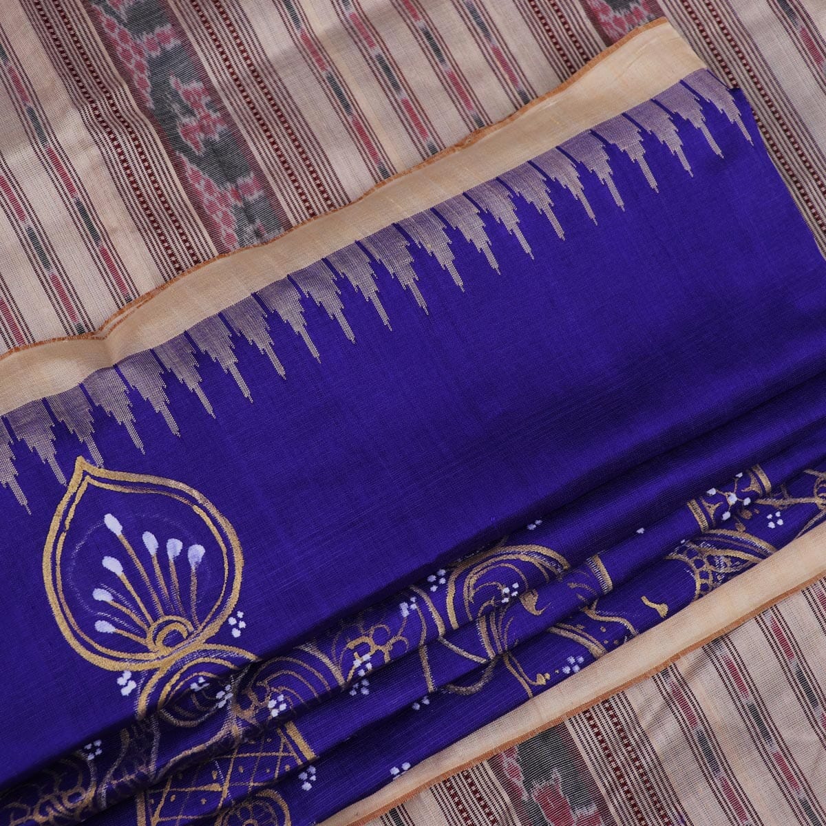 Handloom Patachitra Silk Saree Handloom Saree_Pattachitra silk Priyadarshini Handloom 